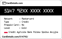 Card Details: 514792