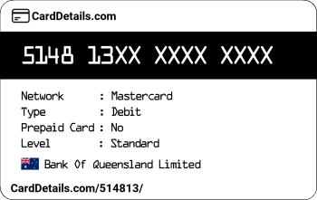 Card Details: 514813