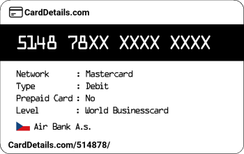 Card Details: 514878