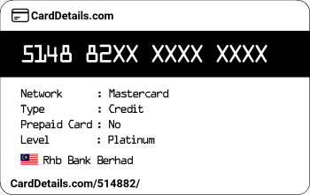 Card Details: 514882