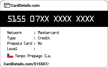 Card Details: 515507