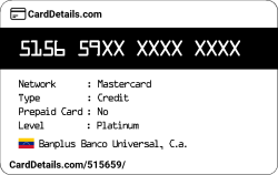 Card Details: 515659
