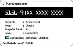 Card Details: 515694