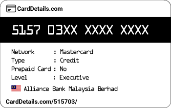 Card Details: 515703