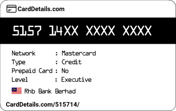 Card Details: 515714