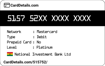 Card Details: 515752