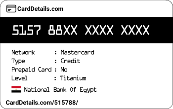 Card Details: 515788