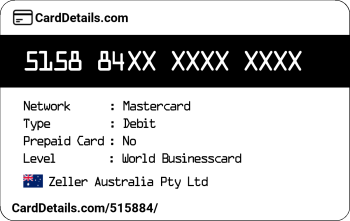 Card Details: 515884