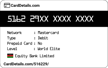 Card Details: 516229
