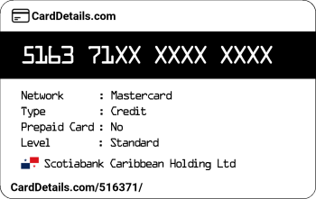 Card Details: 516371