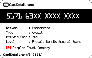 Card Details: 517163