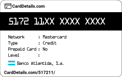 Card Details: 517211
