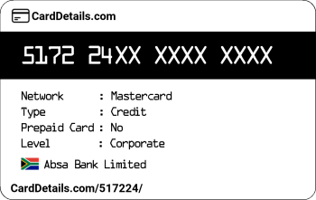 Card Details: 517224