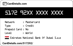Card Details: 517292