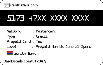 Card Details: 517347