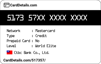 Card Details: 517357