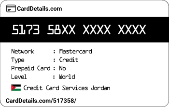 Card Details: 517358