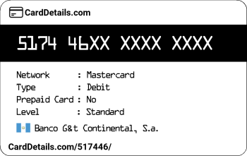 Card Details: 517446