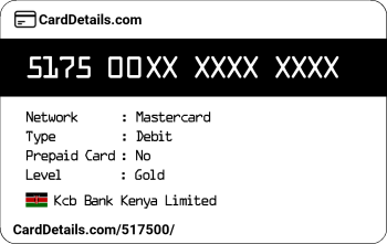 Card Details: 517500