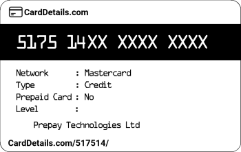 Card Details: 517514