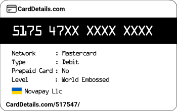 Card Details: 517547