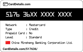 Card Details: 517636