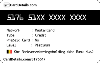 Card Details: 517651