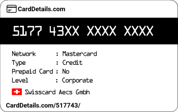 Card Details: 517743