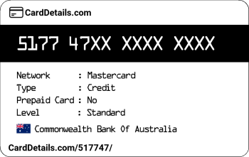 Card Details: 517747