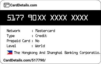 Card Details: 517790