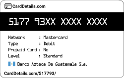 Card Details: 517793