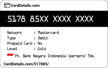 Card Details: 517885