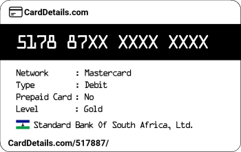 Card Details: 517887