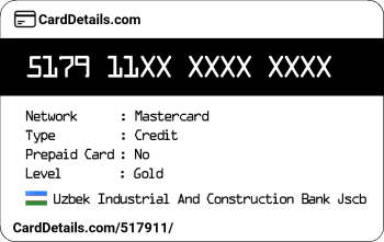 Card Details: 517911