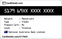 Card Details: 517969