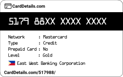 Card Details: 517988