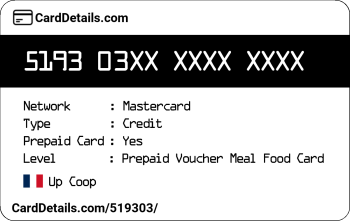 Card Details: 519303