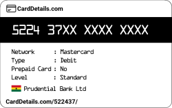 Card Details: 522437