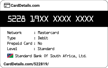 Card Details: 522819