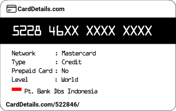 Card Details: 522846