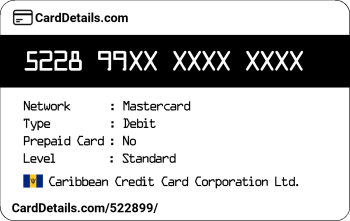 Card Details: 522899