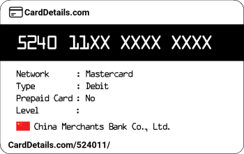 Card Details: 524011