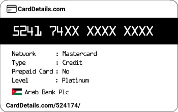 Card Details: 524174