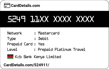 Card Details: 524911