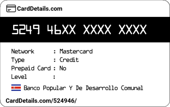 Card Details: 524946