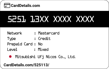Card Details: 525113