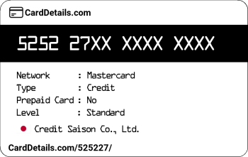Card Details: 525227