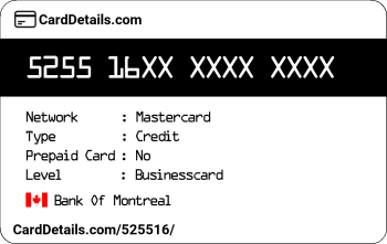 Card Details: 525516