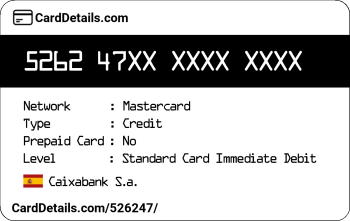 Card Details: 526247