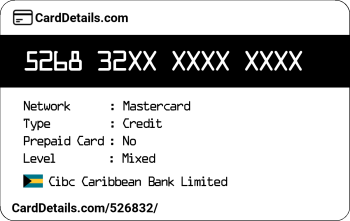 Card Details: 526832